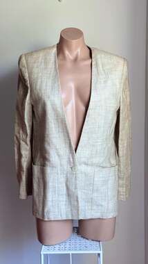 Paul Stanley Vintage Linen Blend 2-Piece Suit Set designed by Coco Beland